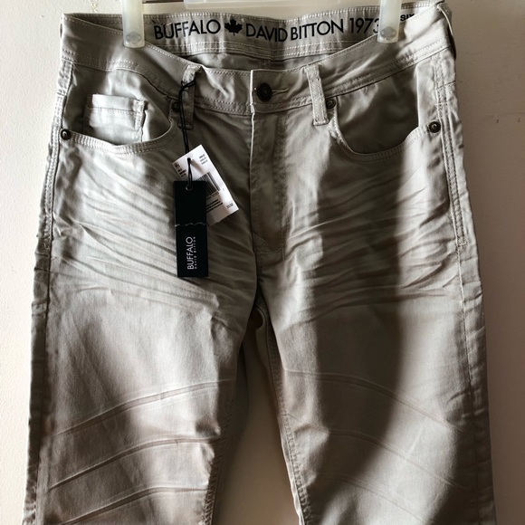 NWT Buffalo David Bitton Men’s Twill Pants - Picture 3 of 8